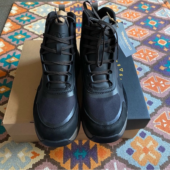Teva Men’s Geotrecca Black Dark Grey Boots Size 9 Waterproof NEW - Picture 2 of 13